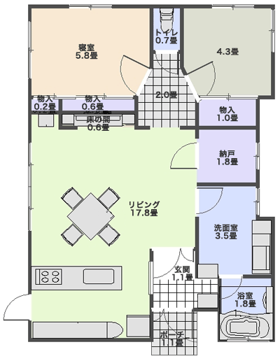 (施工後間取図)川崎市宮前区犬蔵 Mさま邸 戸建改修工事